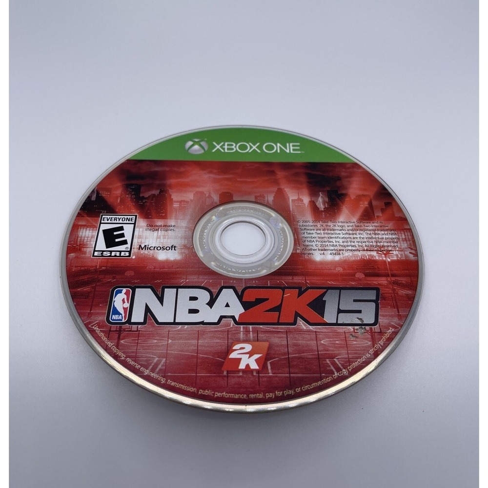 NBA 2K15 (Microsoft Xbox One,‎ 2014) Disc Only # 14340